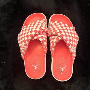 EUC Womens Air Jordan Sophia Slides"Sea Coral Sail"